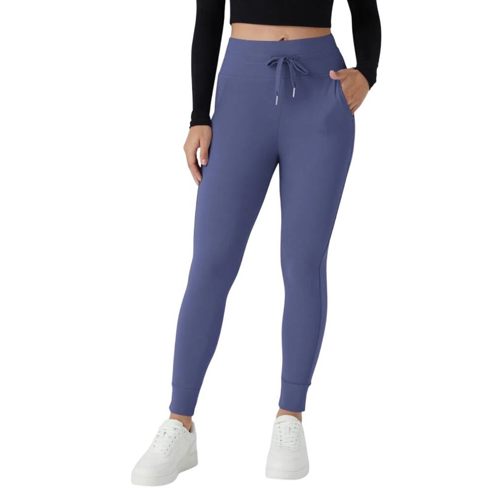 Halara Softlyzero Plush High Waist Purple Side Pocket Full Length Joggers XS